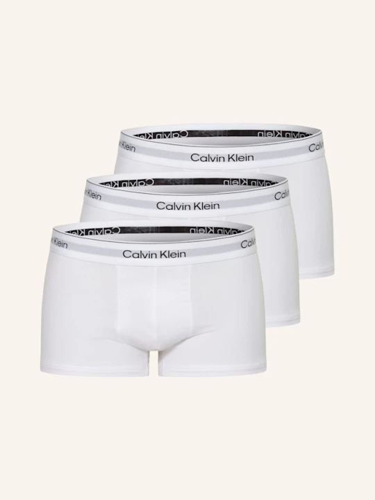 Zdjęcie produktu Calvin Klein Bokserki Icon Cotton Stretch Low Rise, 3 Szt. weiss BIAŁY