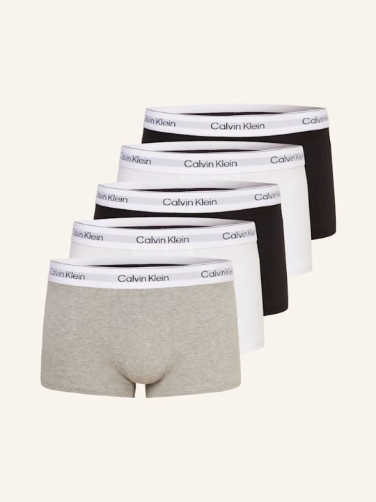 Zdjęcie produktu Calvin Klein Bokserki Icon Cotton Stretch Low Rise, 5 Szt. weiss