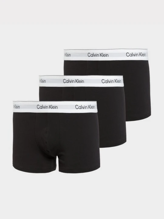 Zdjęcie produktu Calvin Klein Bokserki Trunk 3Pk czarny