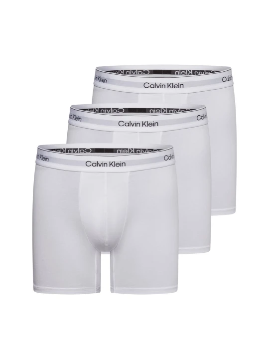 Zdjęcie produktu Calvin Klein Bokserki w 3-paku Mężczyźni Bawełna biały