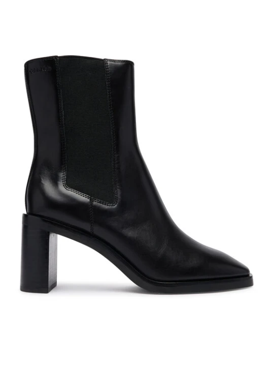 Zdjęcie produktu Calvin Klein Botki Block Heel Chelsea Boot Lth HW0HW03177 Czarny
