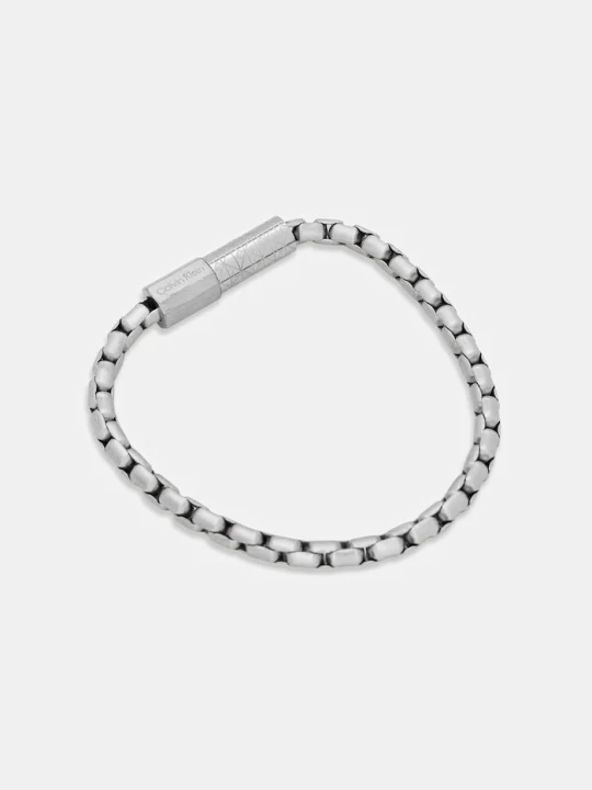 Zdjęcie produktu Calvin Klein bransoletka męska ze stali nierdzewnej srebrny