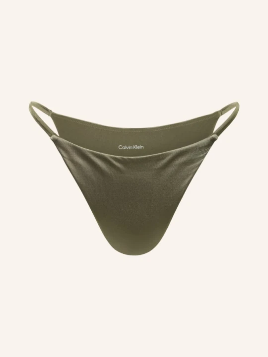 Zdjęcie produktu Calvin Klein Brazylijskie Bikini Ck Shine gruen OLIWKOWY