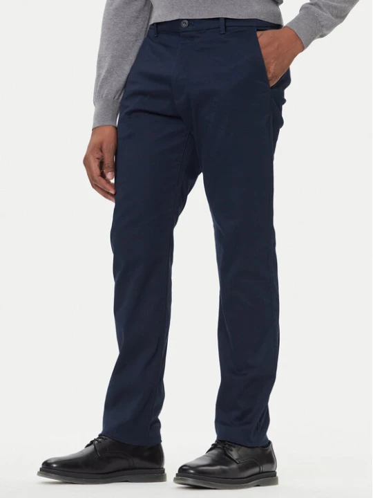Zdjęcie produktu Calvin Klein Chinosy LV040EM633 Granatowy Slim Fit