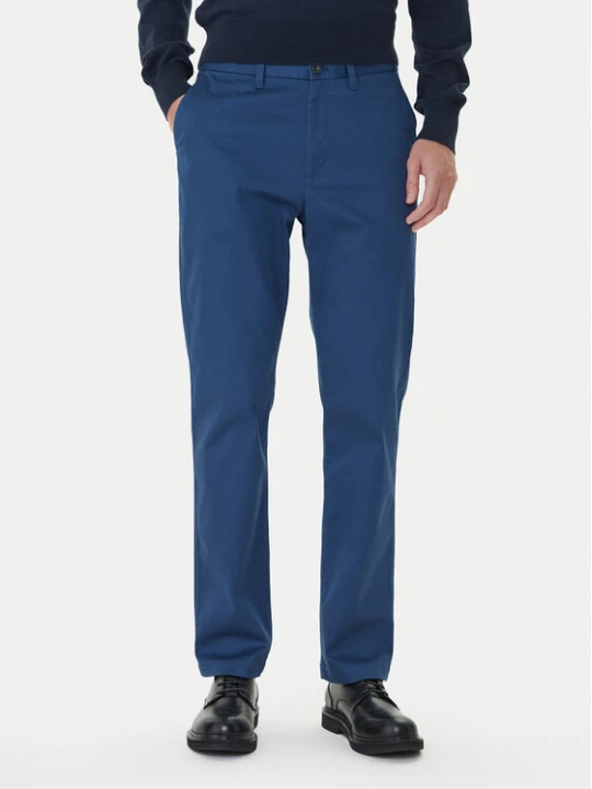 Zdjęcie produktu Calvin Klein Chinosy LV040EM633 Niebieski Slim Fit