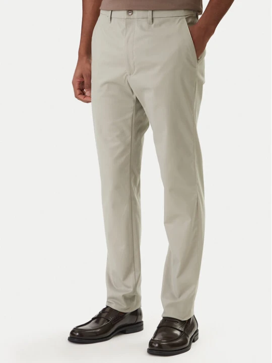 Zdjęcie produktu Calvin Klein Chinosy LV04LD613G Beżowy Slim Fit