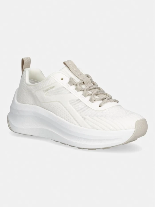 Zdjęcie produktu Calvin Klein CHUNKY RUN CKSTRIPE LUP SP KN sneakersy damskie beżowy