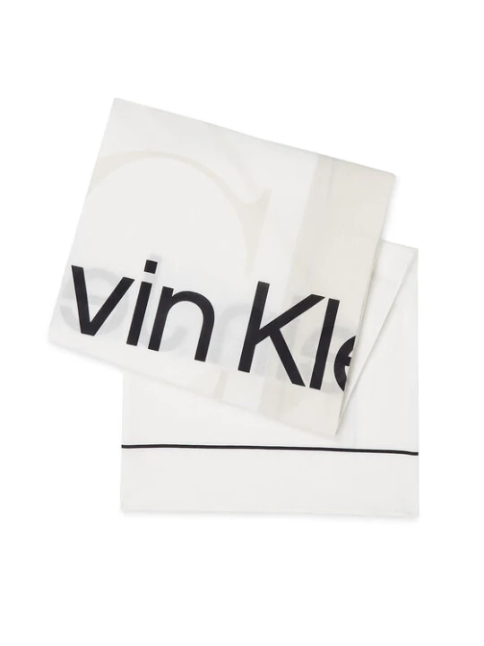 Zdjęcie produktu Calvin Klein Chusta Monologo K60K611981 Biały