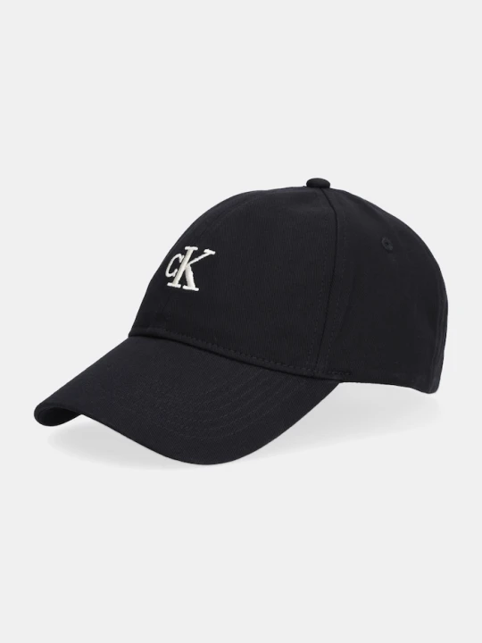 Zdjęcie produktu Calvin Klein czapka z daszkiem damska bawełniana czarny