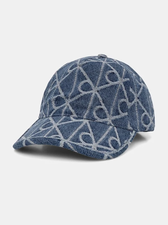 Zdjęcie produktu Calvin Klein czapka z daszkiem jeansowa niebieski