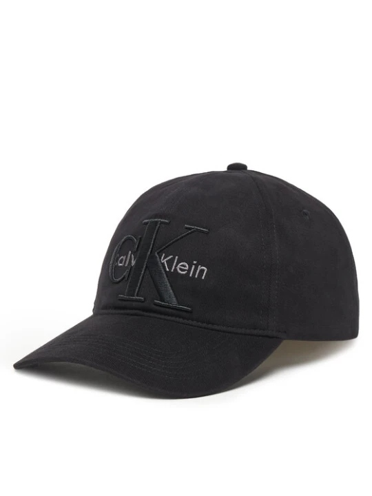 Zdjęcie produktu Calvin Klein Czapka z daszkiem Large Monologo LV04D5039G Czarny