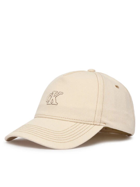 Zdjęcie produktu Calvin Klein Czapka z daszkiem LV04F5061G Écru Kremowy