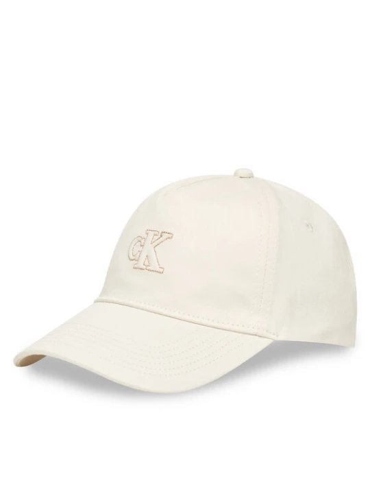Zdjęcie produktu Calvin Klein Czapka z daszkiem Monogram Shine Embroidery Cap LV04F5044G Biały