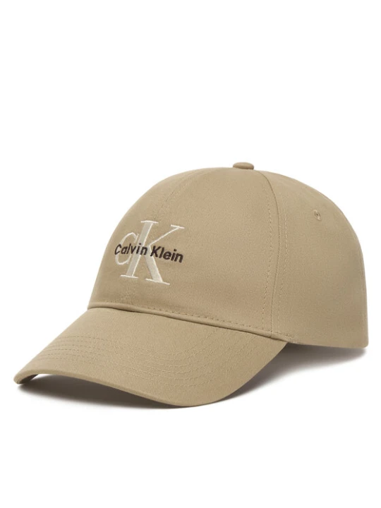 Zdjęcie produktu Calvin Klein Czapka z daszkiem Monologo Embroidery Baseball Cap LV04G5004G Beżowy