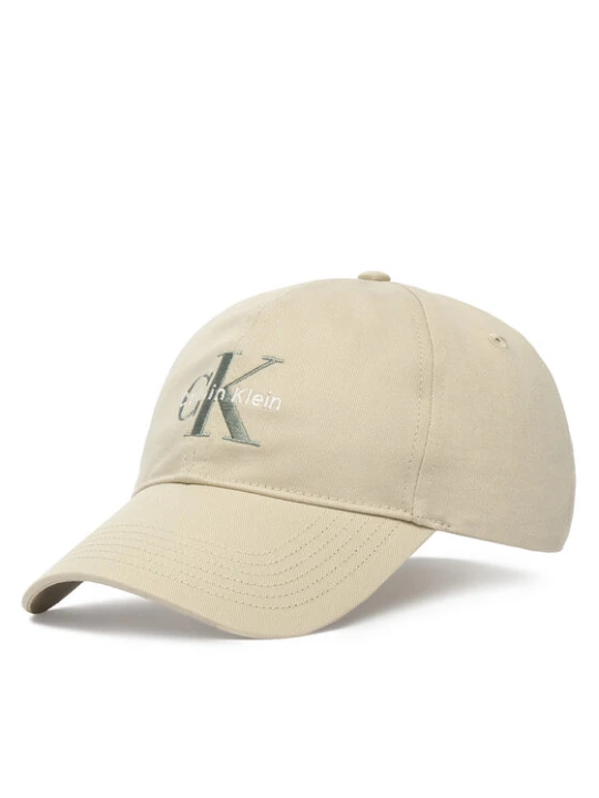 Zdjęcie produktu Calvin Klein Czapka z daszkiem Monologo Embroidery Baseball Cap LV04G5004G Beżowy