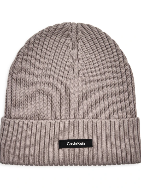 Zdjęcie produktu Calvin Klein Czapka | z dodatkiem kaszmiru popielaty