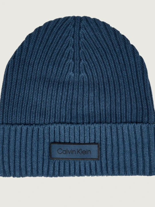 Zdjęcie produktu Calvin Klein Czapka | z dodatkiem kaszmiru niebieski