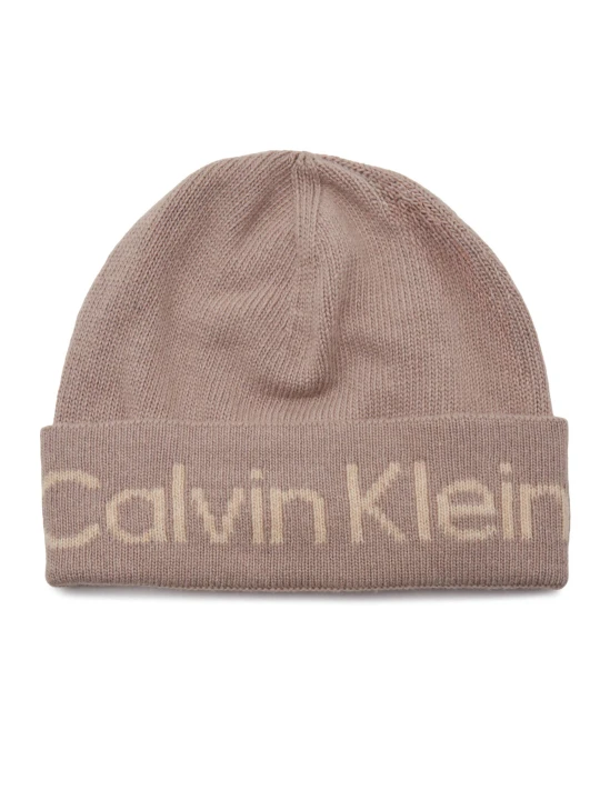Zdjęcie produktu Calvin Klein Czapka | z dodatkiem wełny i kaszmiru beżowy