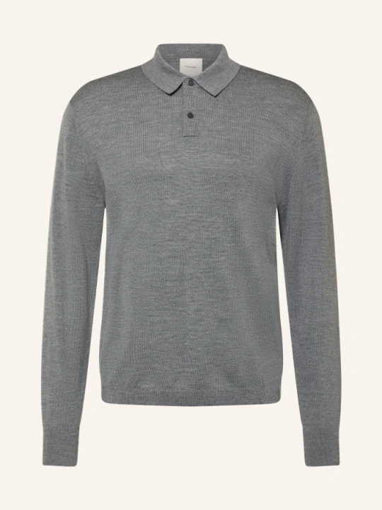 Zdjęcie produktu Calvin Klein Dzianinowa Koszulka Polo grau SZARY