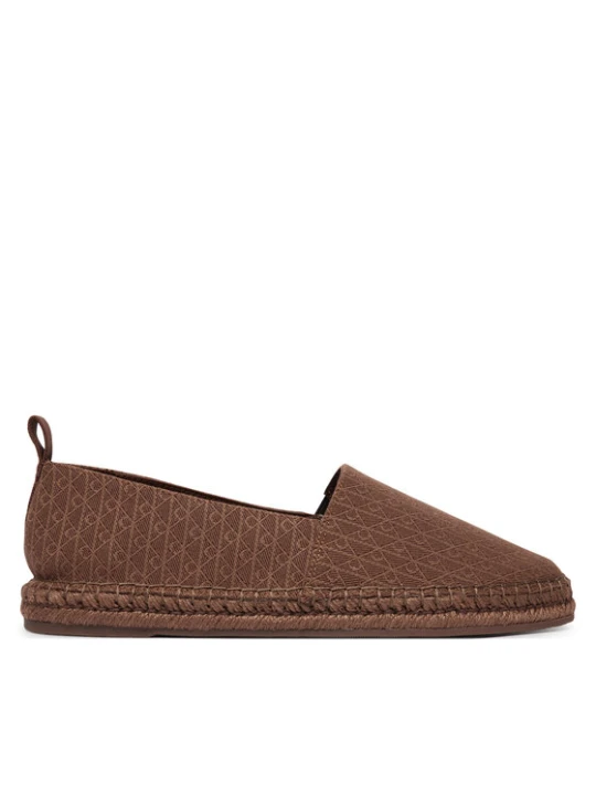 Zdjęcie produktu Calvin Klein Espadryle Espadrille Aop Cv HM0HM02231 Brązowy