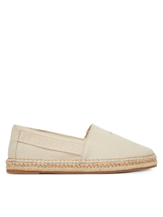 Zdjęcie produktu Calvin Klein Espadryle Espadrille Webbing Cv HM0HM02075 Écru Kremowy