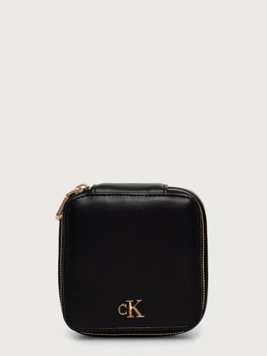 Zdjęcie produktu Calvin Klein etui na biżuterię damskie z imitacji skóry czarny