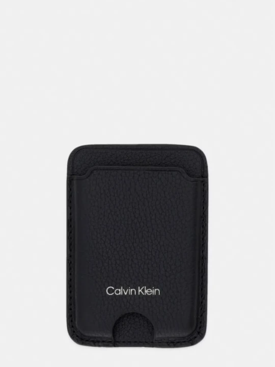 Zdjęcie produktu Calvin Klein etui na karty męskie skórzane czarny