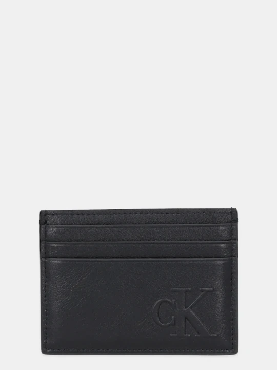 Zdjęcie produktu Calvin Klein etui na karty skórzane czarny