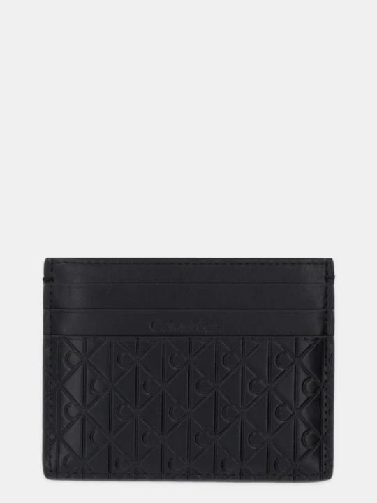 Zdjęcie produktu Calvin Klein etui na karty skórzane czarny