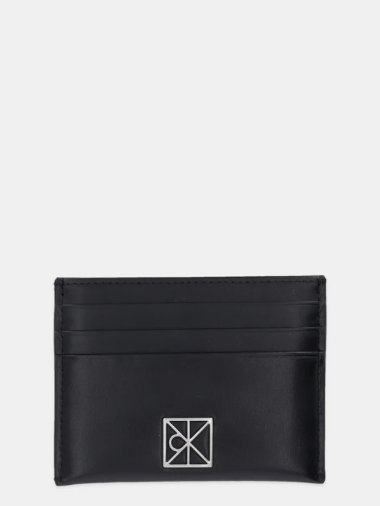 Zdjęcie produktu Calvin Klein etui na karty skórzane czarny
