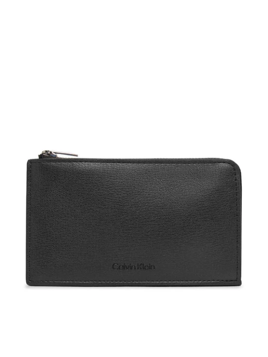 Zdjęcie produktu Calvin Klein Etui na klucze Foil Logo L-Zip Cardcase LV04F1317G Czarny