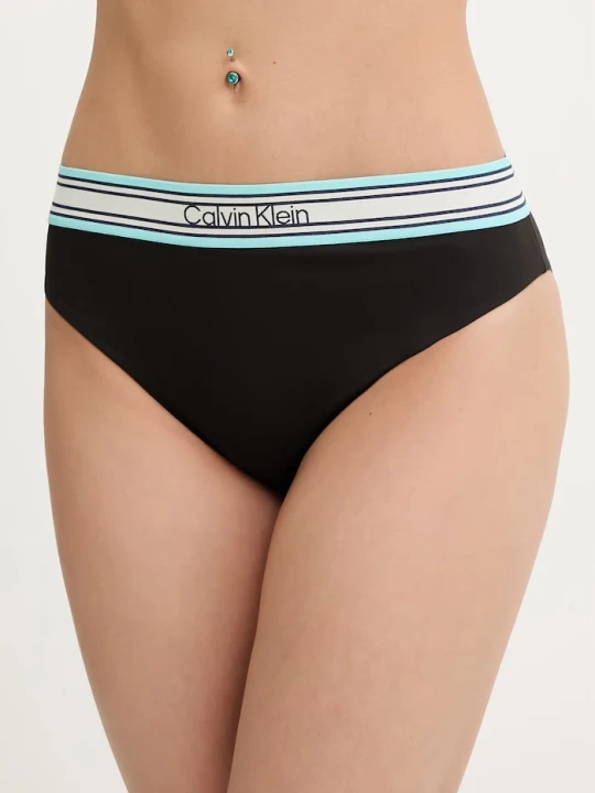 Zdjęcie produktu Calvin Klein figi kąpielowe damskie czarny