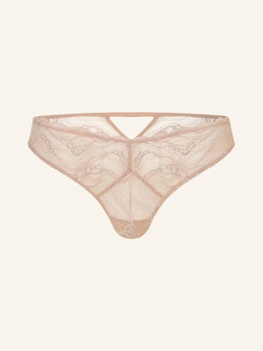 Zdjęcie produktu Calvin Klein Figi Sensual Stretch Lace beige