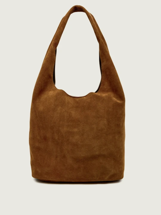 Zdjęcie produktu Calvin Klein Hobo | zamsz brązowy