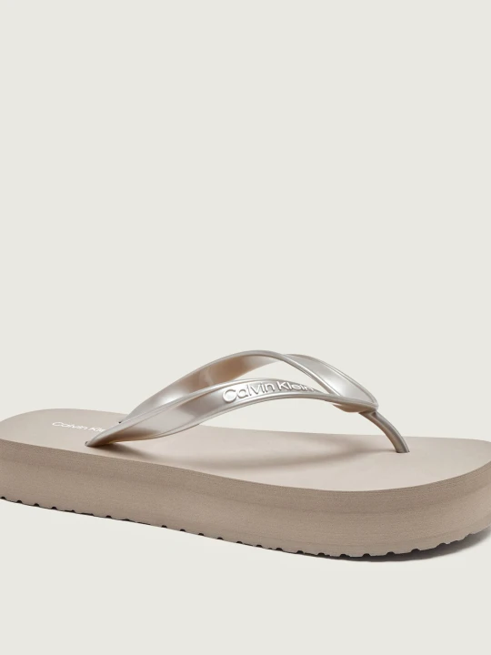 Zdjęcie produktu Calvin Klein Japonki beżowy