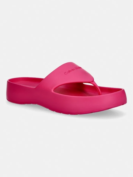 Zdjęcie produktu Calvin Klein japonki damskie ONE PIECE EVA FLIP FLOP THONG różowy