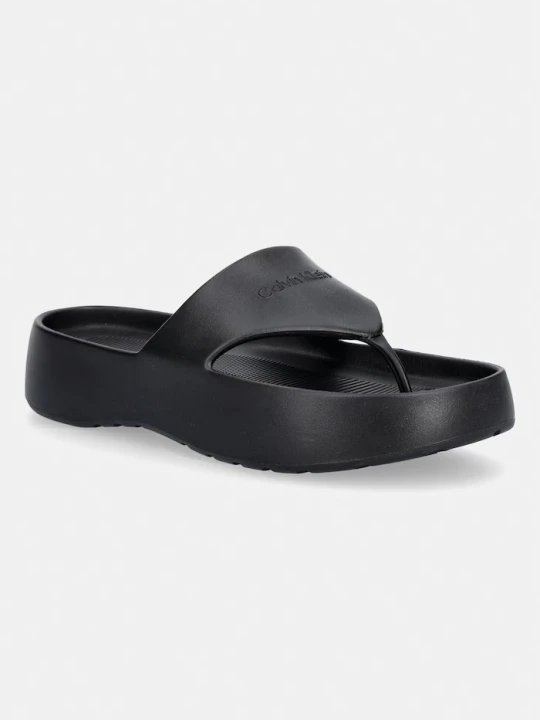 Zdjęcie produktu Calvin Klein japonki damskie ONE PIECE EVA FLIP FLOP THONG czarny