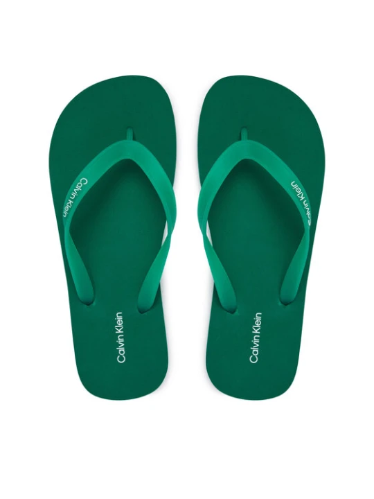 Zdjęcie produktu Calvin Klein Japonki Logo Strap HM0HM02105 Zielony