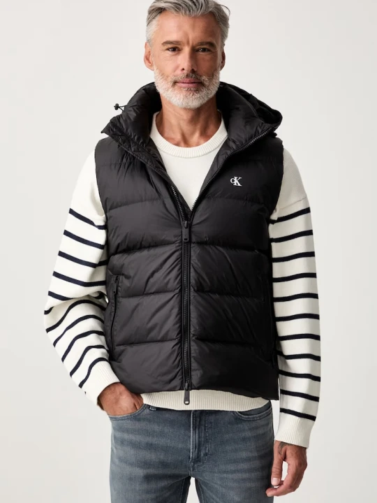Zdjęcie produktu Calvin Klein Jeans bezrękawnik puchowy męski czarny