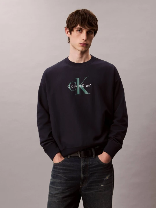 Zdjęcie produktu Calvin Klein Jeans Bluza 350TERRY | Loose fit granatowy
