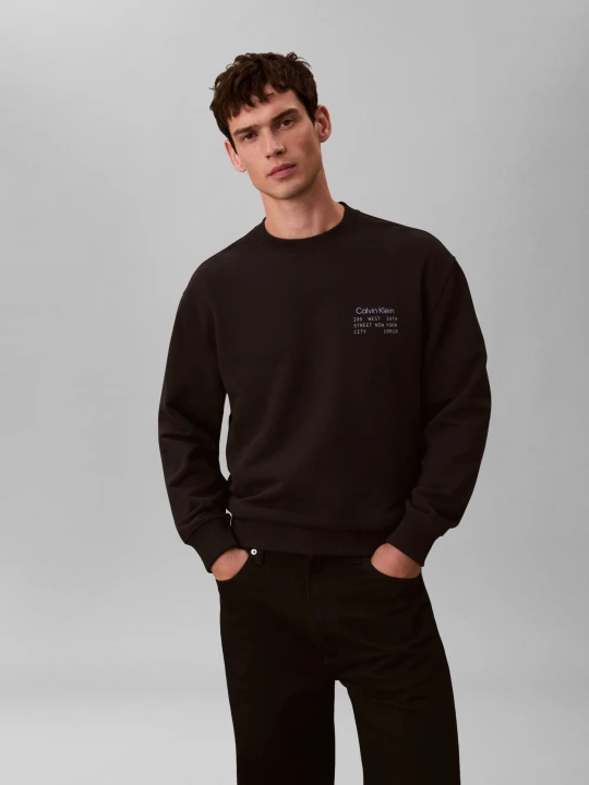 Zdjęcie produktu Calvin Klein Jeans Bluza 350TERRY | Regular Fit czarny