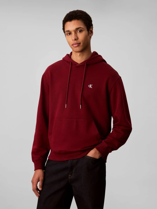 Zdjęcie produktu Calvin Klein Jeans Bluza 350 Terry | Regular Fit bordowy