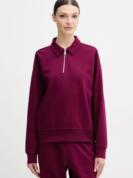 Zdjęcie produktu Calvin Klein Jeans bluza fioletowy
