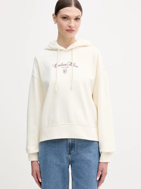 Zdjęcie produktu Calvin Klein Jeans bluza beżowy