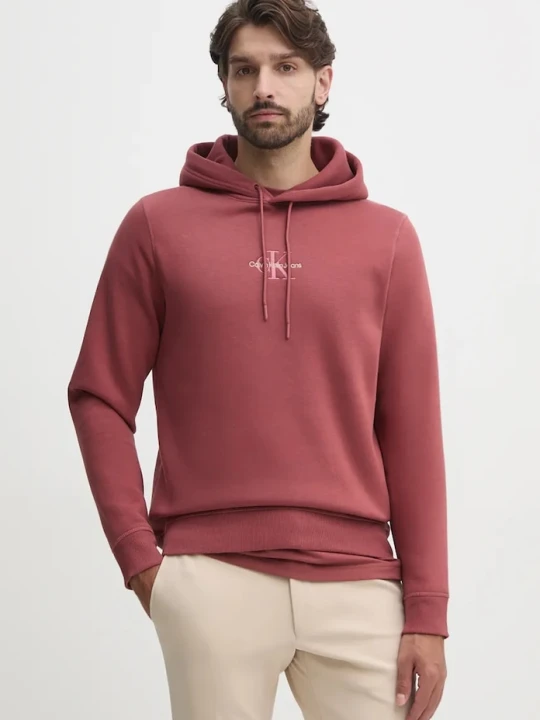 Zdjęcie produktu Calvin Klein Jeans bluza bordowy