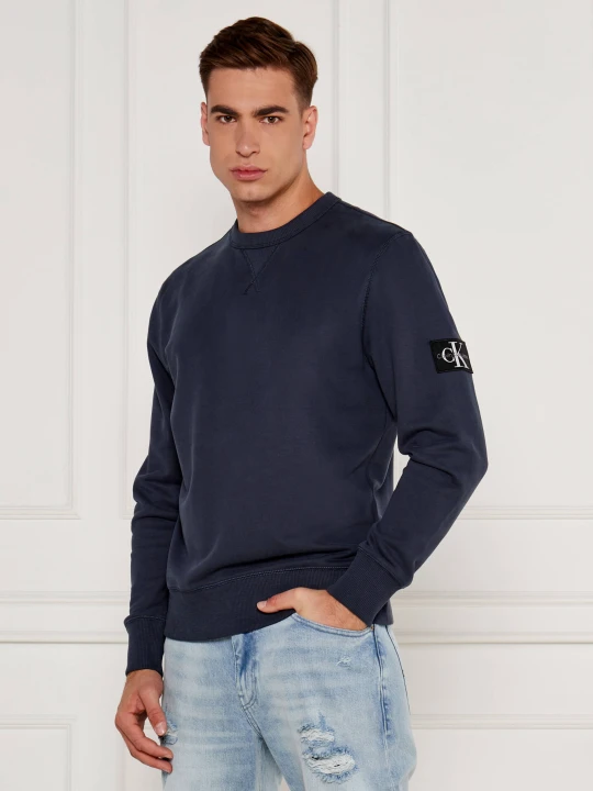 Zdjęcie produktu Calvin Klein Jeans Bluza Badge | Regular Fit granatowy