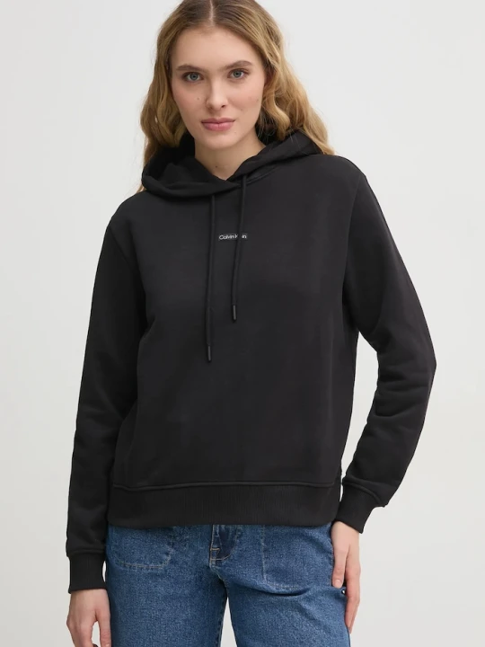 Zdjęcie produktu Calvin Klein Jeans bluza bawełniana czarny