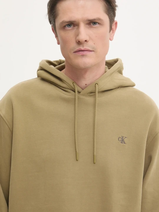 Zdjęcie produktu Calvin Klein Jeans bluza bawełniana zielony