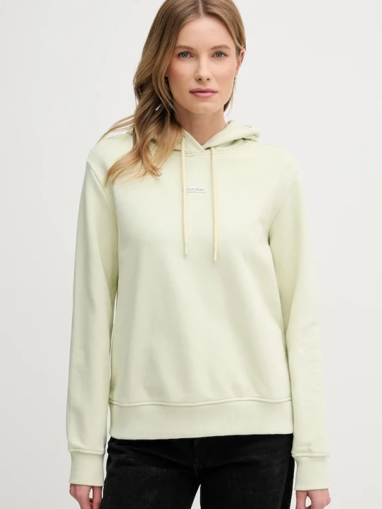 Zdjęcie produktu Calvin Klein Jeans bluza bawełniana beżowy