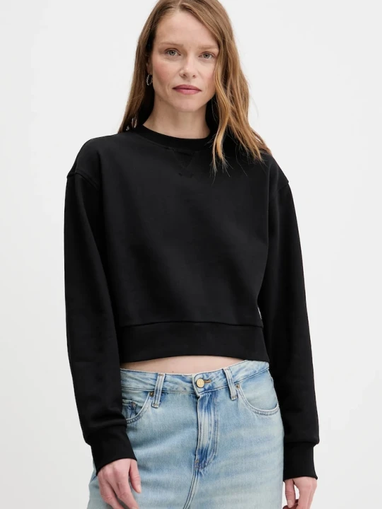 Zdjęcie produktu Calvin Klein Jeans bluza bawełniana czarny